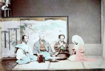 Bình phong của Nhật thời kỳ Edo.