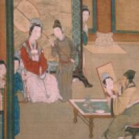 Giao lĩnh quây thường trên tranh vẽ thời Minh