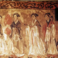 Giao lĩnh quây thường trên tranh vẽ thời Hán